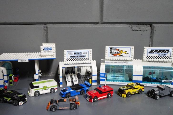 grote partij lego, div. sets waaronder F1 truck en los spul!, Kinderen en Baby's, Speelgoed | Duplo en Lego, Gebruikt, Lego, Complete set