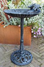 VOGELDRINKSCHAAL IN SCHELPVORM / GIETIJZER, Huis en tuin decoratie Marie, Nieuw, Info@huisentuindecoratiemarie.nl, Peize