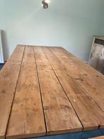 Houten tafel, Gebruikt, 100 tot 150 cm, 200 cm of meer, Ophalen of Verzenden