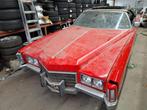 GARAGEVONDST Cadillac Eldorado restauratieproject, Auto's, Zwart, Cabriolet, Particulier, 4185 cc