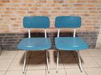 Twee stoelen, Ophalen, Gebruikt, Blauw, Twee