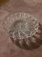 Glazen Fruitschaal oud - 33 cm diameter, Huis en Inrichting, Ophalen of Verzenden, Gebruikt, Rond, Glas