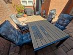 Tuinset compleet, Tuin en Terras, Tuinsets en Loungesets, Ophalen, Gebruikt, Aluminium
