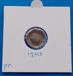 1/2 cent 1903 - Wilhelmina pr., Postzegels en Munten, Munten | Nederland, Verzenden, Koningin Wilhelmina, Overige waardes, Losse munt