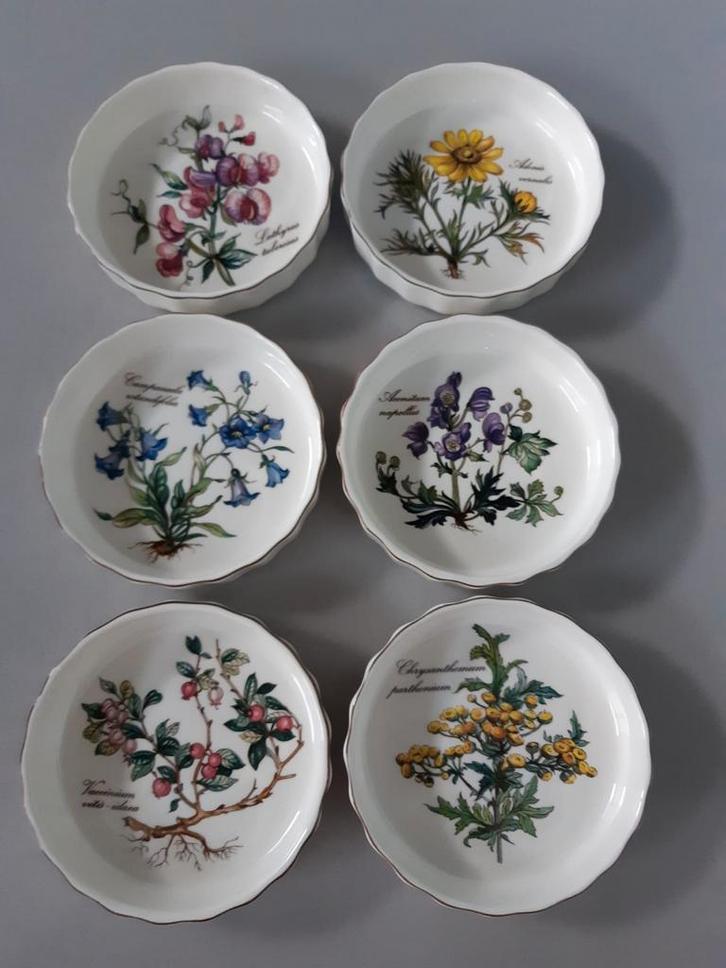 6 quicheschalen Villeroy en Boch Botanica, Huis en Inrichting, Keuken | Servies, Zo goed als nieuw, Schaal of Schalen, Overige stijlen