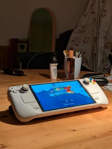 3TB Steam Deck Oled - Wit - Snes buttons. Ultieme uitvoering beschikbaar voor biedingen
