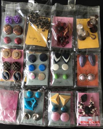 Vintage   49 Oorbellen Collectie beschikbaar voor biedingen