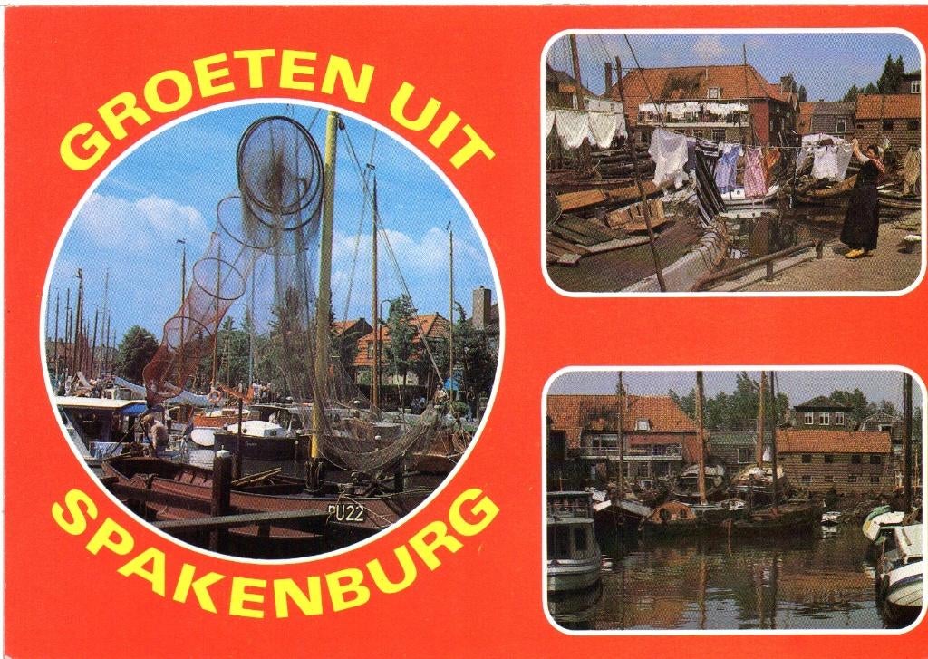 Spakenburg  Groeten uit, Ophalen of Verzenden, Ongelopen, Utrecht