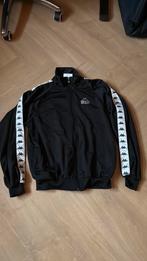 Gaaf retro Kappa trainingsjack maat M, Kleding | Heren, Sportkleding, Maat 48/50 (M), Zwart, Ophalen of Verzenden, Zo goed als nieuw