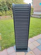 Zwarte Cd kast met rolluik, Ophalen, Gebruikt, Overige materialen, Cd's