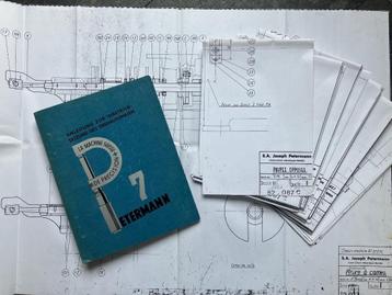 Handleiding/machinetekeningen Petermann P7 beschikbaar voor biedingen
