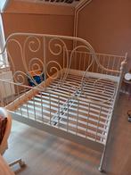 ikea bed, Huis en Inrichting, Ophalen, Gebruikt, Wit, Tweepersoons