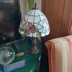 Tiffany lamp glas in lood, Ophalen, Zo goed als nieuw, Minder dan 100 cm, Tiffany