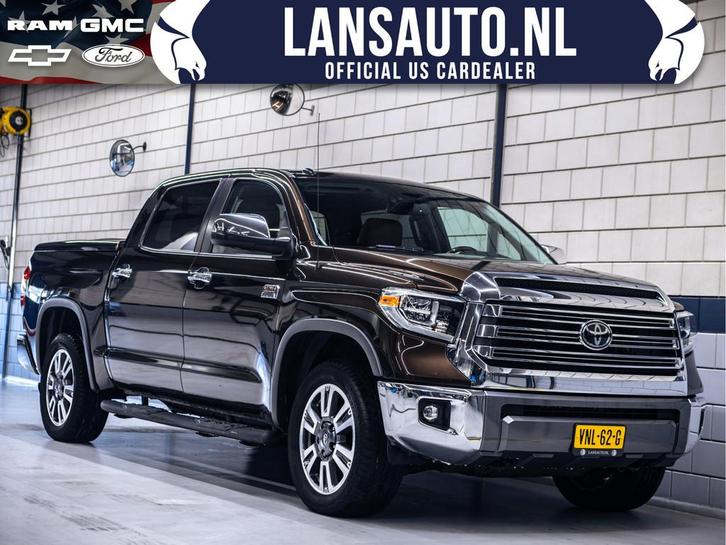 Toyota Tundra 5.7 V8 Crewmax 1794 Edition | Mijlen!, Auto's, Toyota, Bedrijf, Te koop, Tundra, 4x4, ABS, Achteruitrijcamera, Airbags
