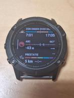 Garmin Fenix 6X Sapphire, Sieraden, Tassen en Uiterlijk, Sporthorloges, Ophalen of Verzenden, Zo goed als nieuw, Zwart, Android