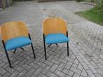 Vintage stoelen (2) van Massimo Simonetti Mid Century Italy, Huis en Inrichting, Stoelen, Metaal, Twee, Gebruikt, Ophalen