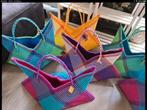Leuke partij kleurrijke zomerse tassen nieuw groot formaat, Nieuw, Overige typen, Verzenden, Overige kleuren