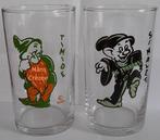 zoek blanche neige et les 7 nains sneeuwwitje 7 dwergen glas, Antiek en Kunst, Verzenden