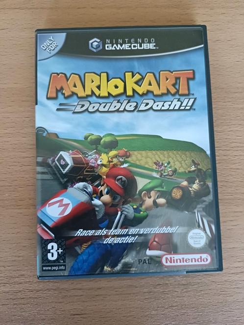 Mario Kart Double Dash voor de Nintendo GameCube, Spelcomputers en Games, Games | Nintendo GameCube, Zo goed als nieuw, Racen en Vliegen