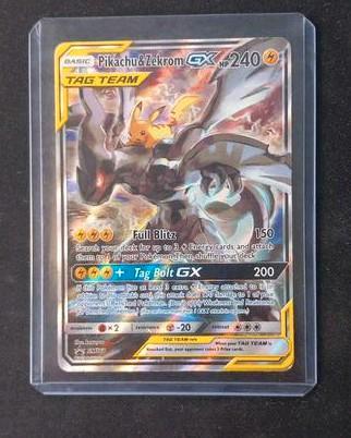 Pikachu & Zekrom GX sun & moon promo sm168 beschikbaar voor biedingen
