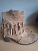 Leren laarsjes maat 39., Ophalen, Zo goed als nieuw, Zwart