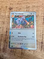Aerodactyl 142/165 Reverse Holo - Zeldzame Pokémonkaart!, Hobby en Vrije tijd, Verzamelkaartspellen | Pokémon, Ophalen of Verzenden