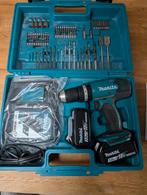 Makita boormachine set ., Doe-het-zelf en Verbouw, Gereedschap | Boormachines, Ophalen, Zo goed als nieuw, Boormachine