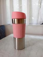 Thermos beker roze, Huis en Inrichting, Keuken | Tupperware, Ophalen of Verzenden, Zo goed als nieuw, Beker of Kan