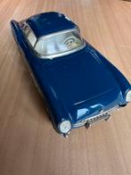 Vintage Chevrolet Corvette 1956 van blik donkerblauw, Ophalen of Verzenden, Zo goed als nieuw, Auto, Overige merken