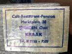 IJmuiden, café Kraak, Marktplein 36, Ophalen of Verzenden, Nederland