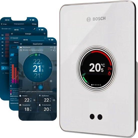 Bosch EasyControl - slimme thermostaat - Zwarte uitvoering, Doe-het-zelf en Verbouw, Thermostaten, Nieuw, Slimme thermostaat, Ophalen of Verzenden