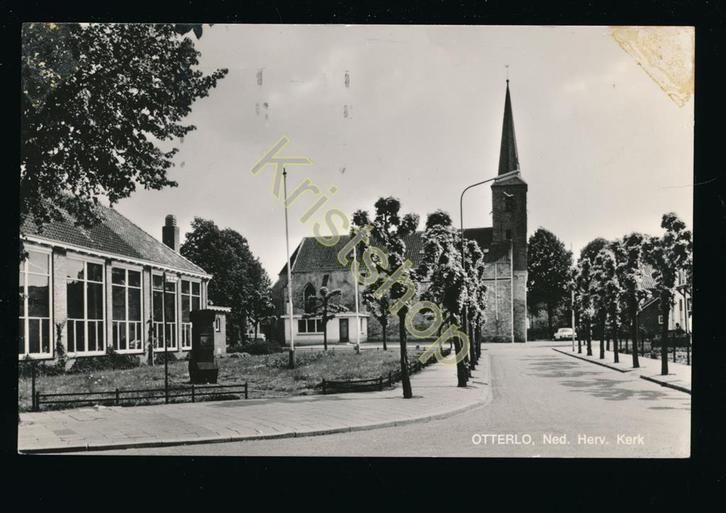 Otterlo - Ned Herv Kerk [KRST009-0835, Verzamelen, Ansichtkaarten | Nederland, Gelopen, Gelderland, 1960 tot 1980, Verzenden