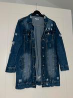 Lange spijkerjas, Kleding | Dames, Ophalen of Verzenden, Zo goed als nieuw, Blauw