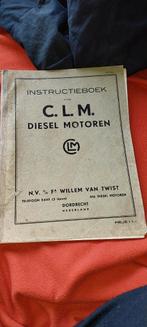 Clm dieselmotor instructieboek junkers stationaire motor, Ophalen of Verzenden