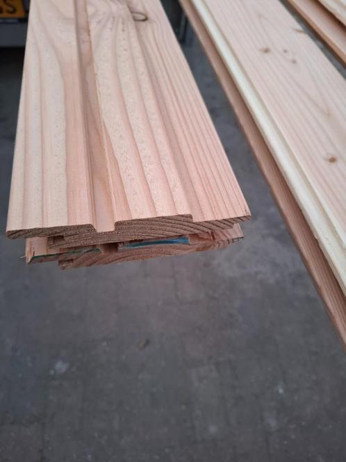 Douglas rhombus profiel, Tuin en Terras, Palen, Balken en Planken, Nieuw, Planken, 250 cm of meer, Ophalen