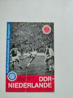 DDR - Nederlands Elftal 21 nov. 1979 officieel programma, Verzenden, Overige binnenlandse clubs