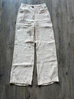 Super gave pantalon van Amaya Amsterdam, beige, maat S, ZGAN, Beige, Ophalen of Verzenden, Zo goed als nieuw, Maat 36 (S)