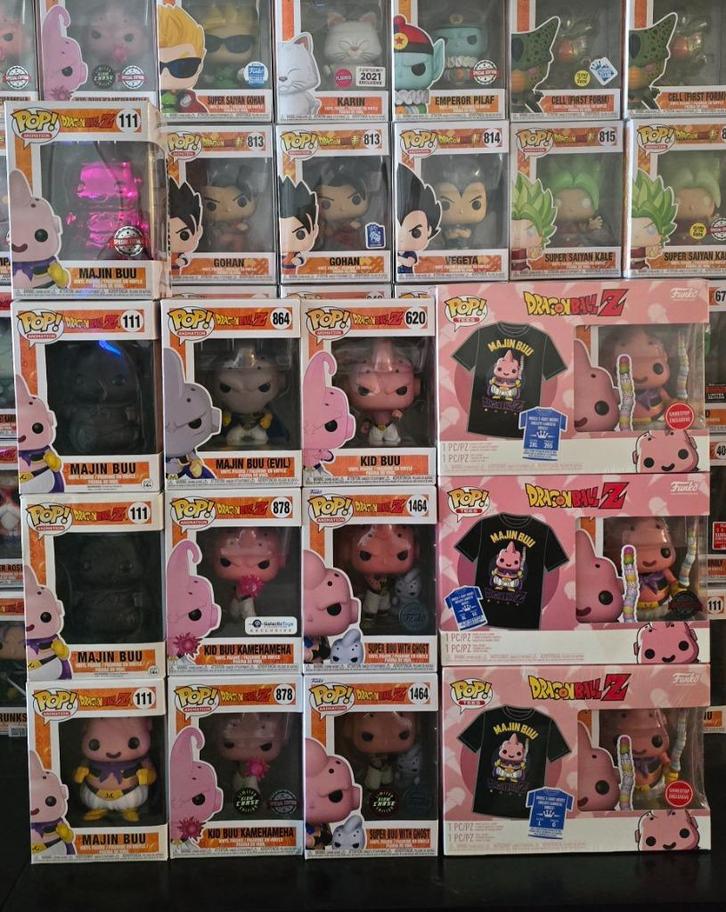 Funko Pop Dragon Ball - Buu (13 pops), Verzamelen, Poppetjes en Figuurtjes, Zo goed als nieuw, Ophalen of Verzenden