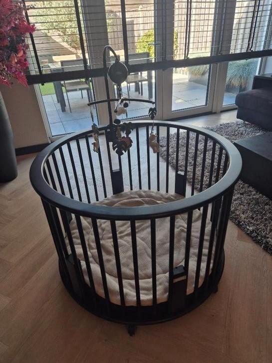 Zwarte Bopita Rondo Box incl wielen, Kinderen en Baby's, Overige Kinderen en Baby's, Zo goed als nieuw, Ophalen