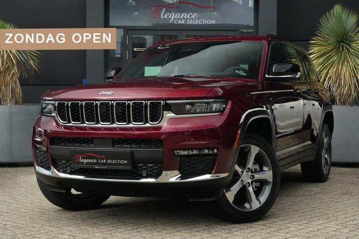 Jeep Grand Cherokee 2.0 Limited 4xe 380pk Panoramadak/Stoelv, Auto's, Jeep, Bedrijf, Te koop, Grand Cherokee, 4x4, ABS, Adaptive Cruise Control