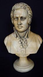 Oude Buste MOZART ~ PIANOBEELD ~ Marmeren BEELD 22,5 cm, Antiek en Kunst, Ophalen of Verzenden