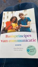 Basisprincipes van communicatie, 5e editie met MyLabNL toega, Verzenden, Zo goed als nieuw, Klaas Wiertzema; Patricia Jansen, Nederlands