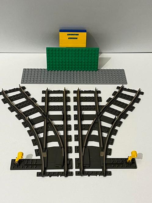 Lego 4531 - 9 volt wissels, Kinderen en Baby's, Speelgoed | Duplo en Lego, Gebruikt, Ophalen of Verzenden