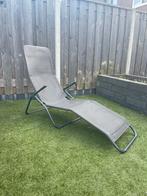 Ligbed inklapbaar, Tuin en Terras, Ligbedden, Inklapbaar, Zo goed als nieuw, Ophalen, Aluminium