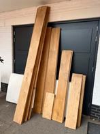 Eikenhouten vloerdelen, Doe-het-zelf en Verbouw, Hout en Planken, Gebruikt, Minder dan 25 mm, Eiken, 200 tot 250 cm