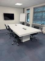 Grote vergadertafel met bureaustoelen - Gratis!, Ophalen, Gebruikt