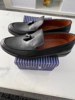 Zwarte Leren Loafers -Nieuw! M 42, Ophalen of Verzenden, Zo goed als nieuw, Zwart, Loafers