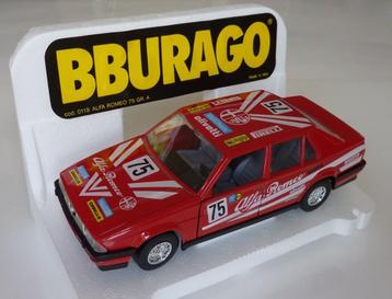 Alfa Romeo 75 GR. A BBurago 1:24 beschikbaar voor biedingen