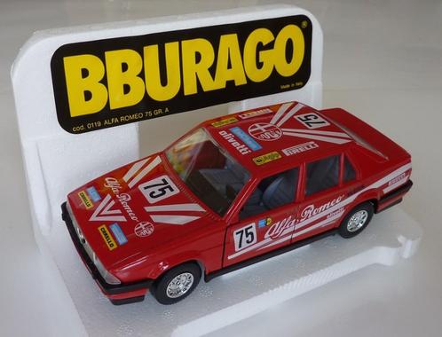 Alfa Romeo 75 GR. A BBurago 1:24, Hobby en Vrije tijd, Modelauto's | 1:24, Nieuw, Auto, Bburago, Ophalen of Verzenden