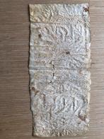 Franse verkoopakte op perkament uit 1569, Ophalen of Verzenden